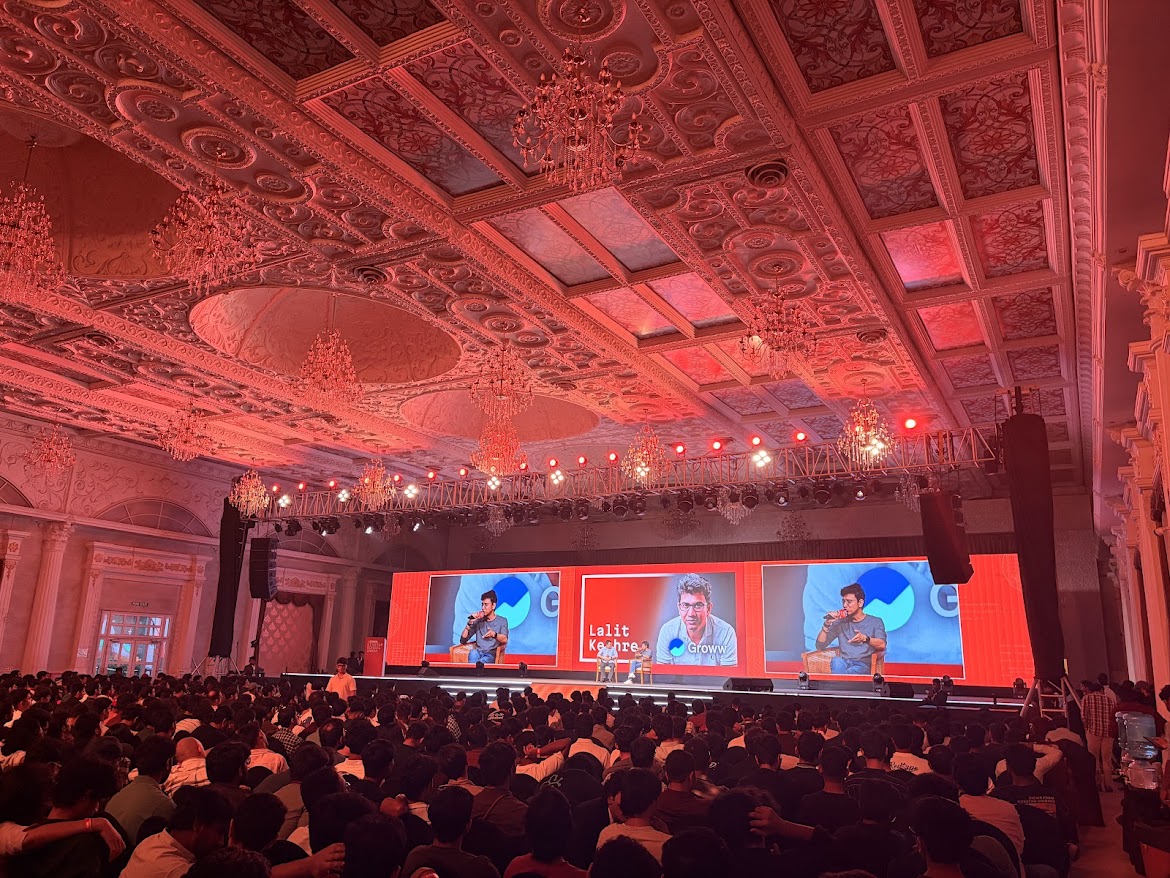 Lalit Keshre, Groww founder, speaking