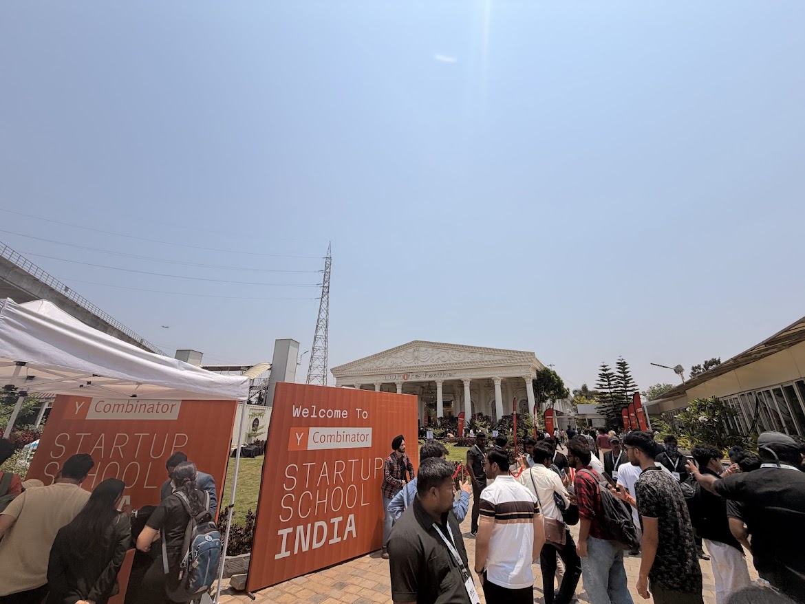 NICE Grounds venue, YC Startup School India